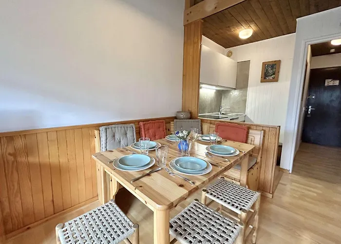 + Alcove 4 Couchages, Balcon, Parking, Skis - Proche Rochebrune, - Fr-1-597-168 Appartement