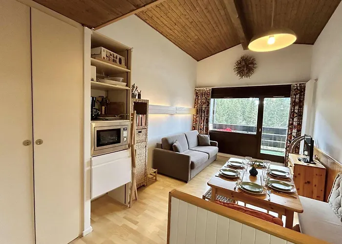 + Alcove 4 Couchages, Balcon, Parking, Skis - Proche Rochebrune, - Fr-1-597-168 Appartement